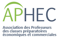 ASSOCIATION DES PROFESSEURS DES CLASSES PREPARATOIRES ECONOMIQUES ET COMMERCIALES
